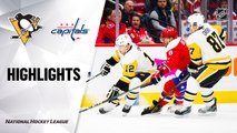 NHL Highlights | Penguins @ Capitals 2/02/20