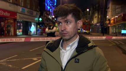 Streatham 'terror incident' eyewitness