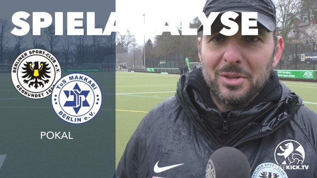 Spielanalyse | Berliner SC - TUS Makkabi (Viertelfinale, Pokal)
