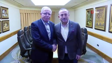 - Çavuşoğlu, Filistinli Mevkidaşı Al Maki İle Görüştü