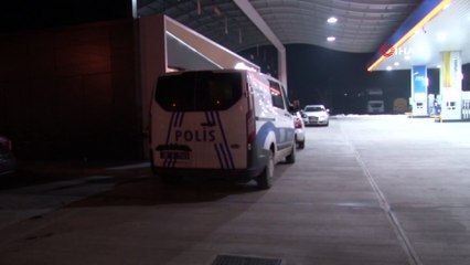Benzin istasyonunda silahlı soygun