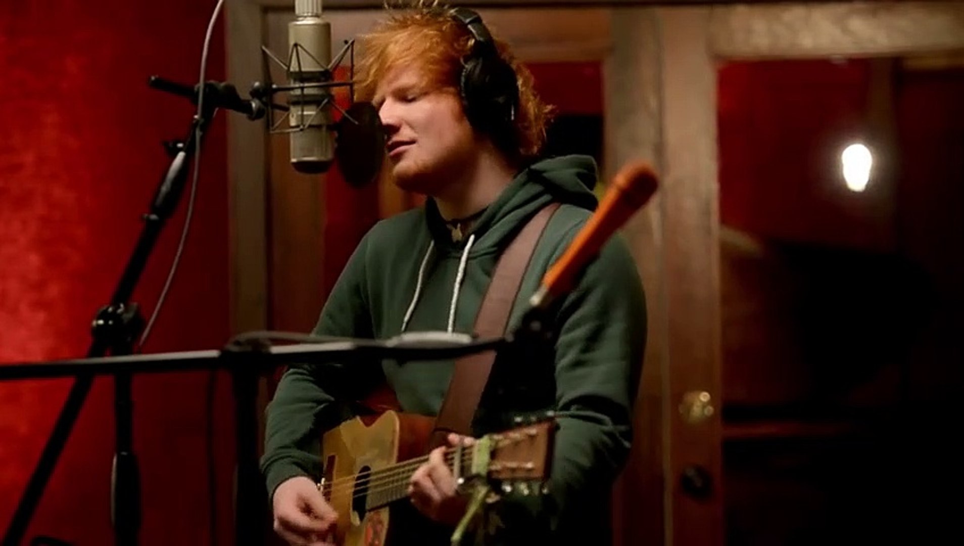 Ed Sheeran -  The A Team  captured in The Live Room