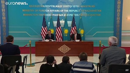 Mike Pompeo tours Kazakhstan with warning over Chinese investment