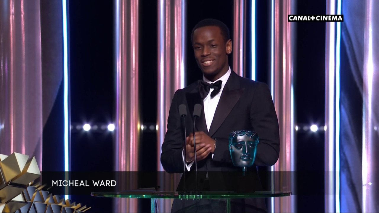 Micheal Ward, prix du meilleur espoir  - BAFTAs 2020