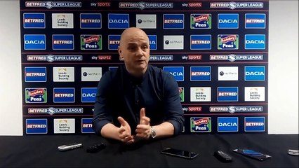 Leeds Rhinos boss Richard Agar after 30-4 defeat to Hull FC