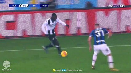 ملخص واهداف انترميلان و اودينيزي 2-0 في الدوري الايطالي