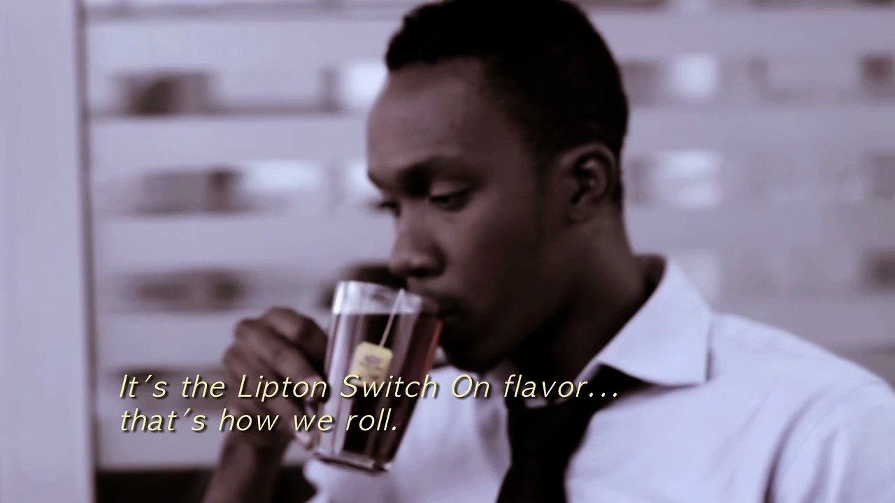 Lipton tea Yellow Label ad.