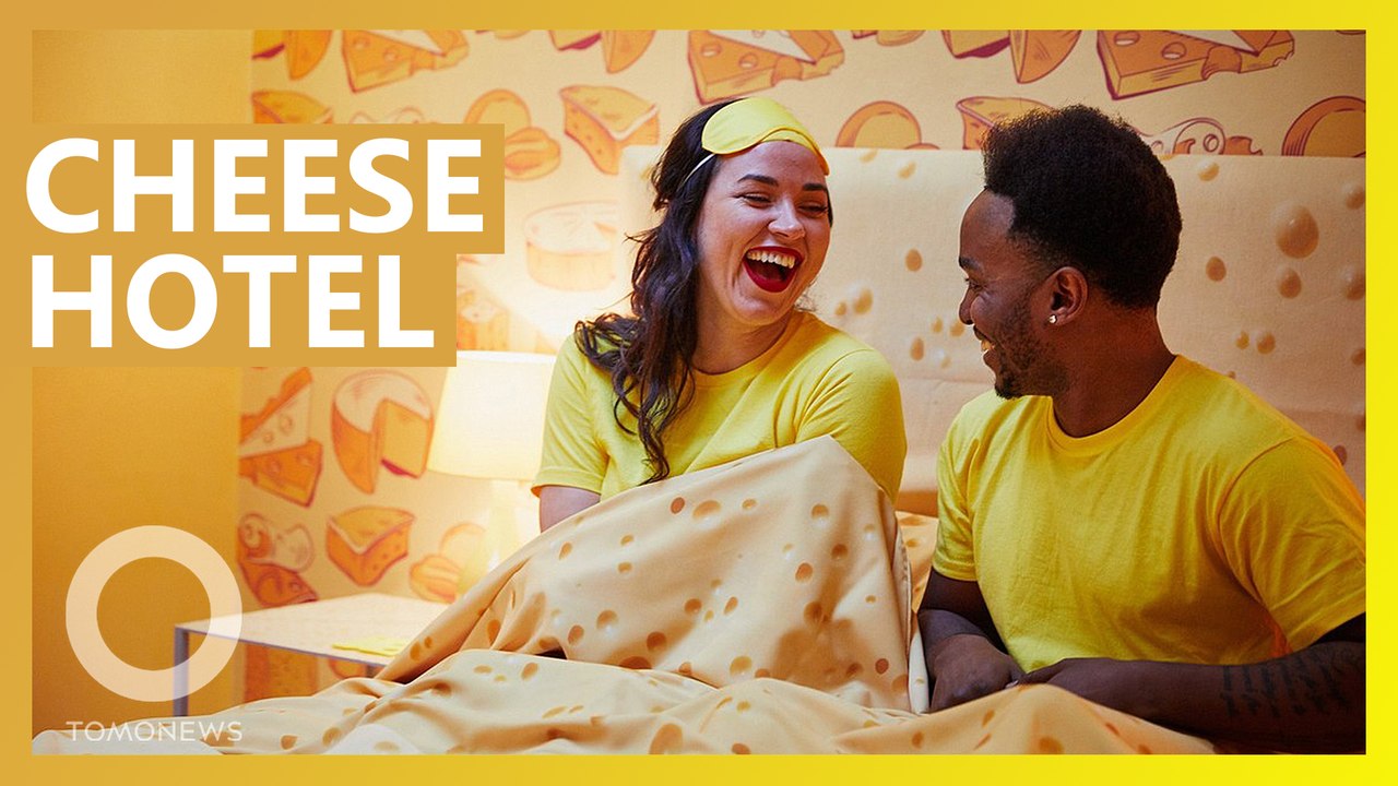 World's first cheese-themed hotel opens in London