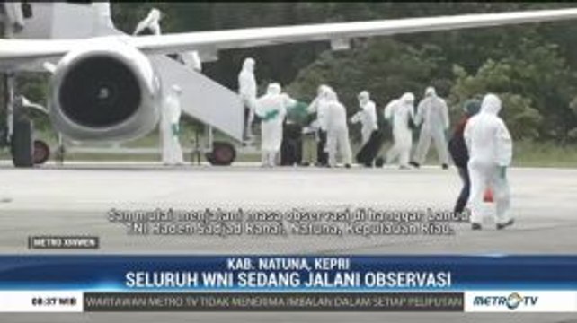 Ratusan WNI dari Wuhan Jalani Observasi di Natuna