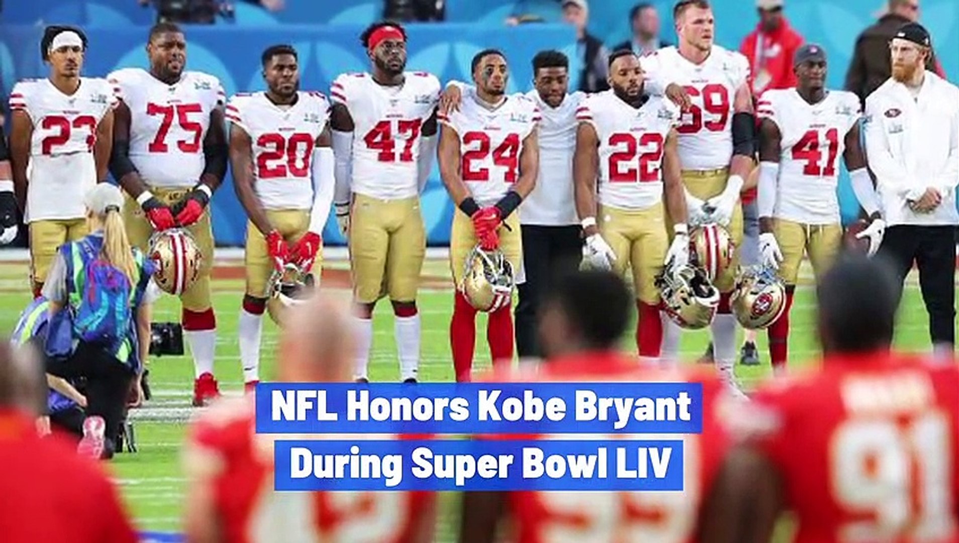 NFL Honors Kobe Bryant During Super Bowl LIV - video Dailymotion