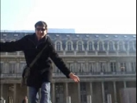 Les colonnes de Buren-Nicolas par Mael 13 02 2008