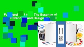 Full Version  1 to 1: The Essence of Retail Branding and Design  Review