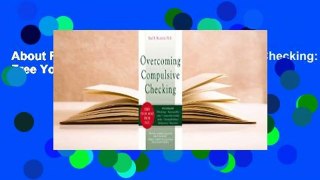 About For Books  Overcoming Compulsive Checking: Free Your Mind from OCD  For Kindle