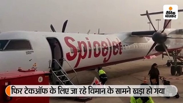 सुरक्षा में बड़ी सेंध लगाकर एयरपोर्ट के रन-वे पर पहुंचा युवक