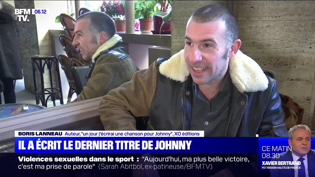 Ce fan de Johnny Hallyday a écrit le dernier titre du chanteur