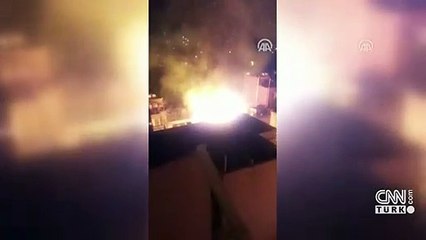 Adana'da yangın! Yaşlı adamı komşuları kurtardı
