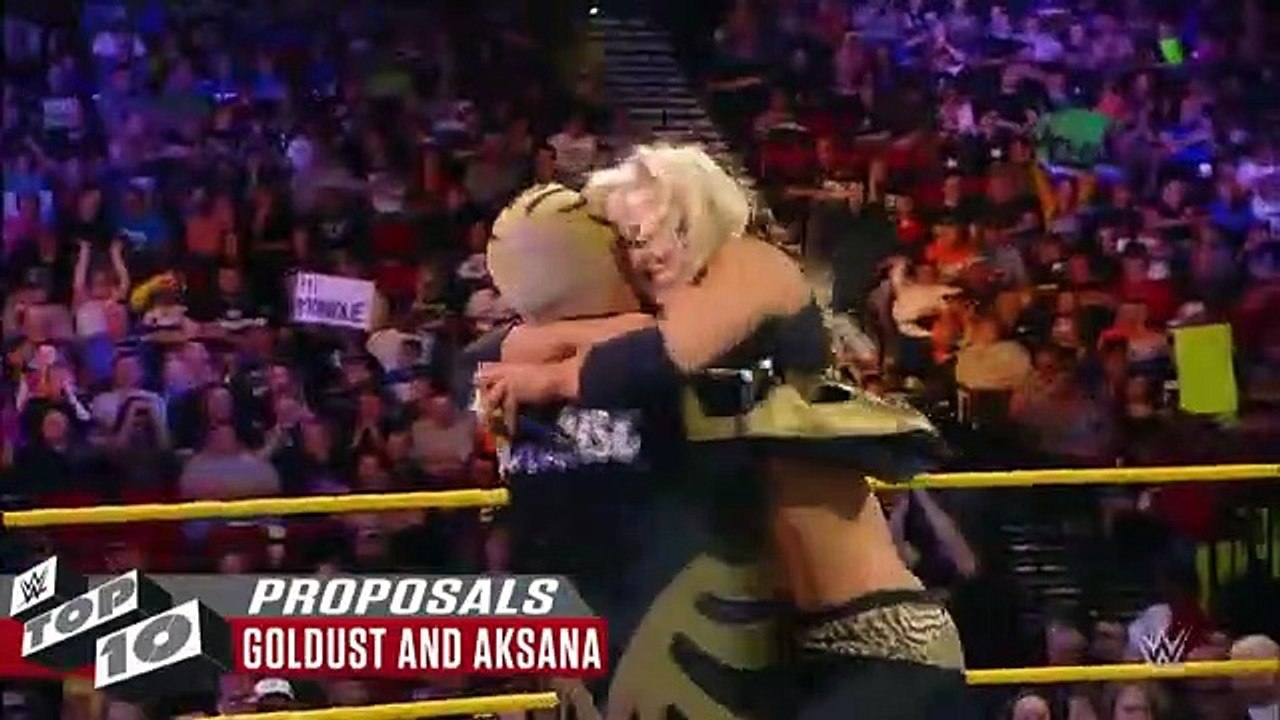 Stunning in-ring proposals- WWE Top 10,