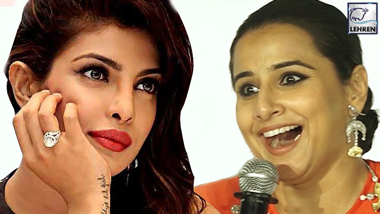 Vidya Balan Speaks On Beating Priyanka Chopra At Filmfare Awards