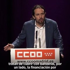 Alerta ultra: Pablo Iglesias agita la calle reivindicando al comunismo