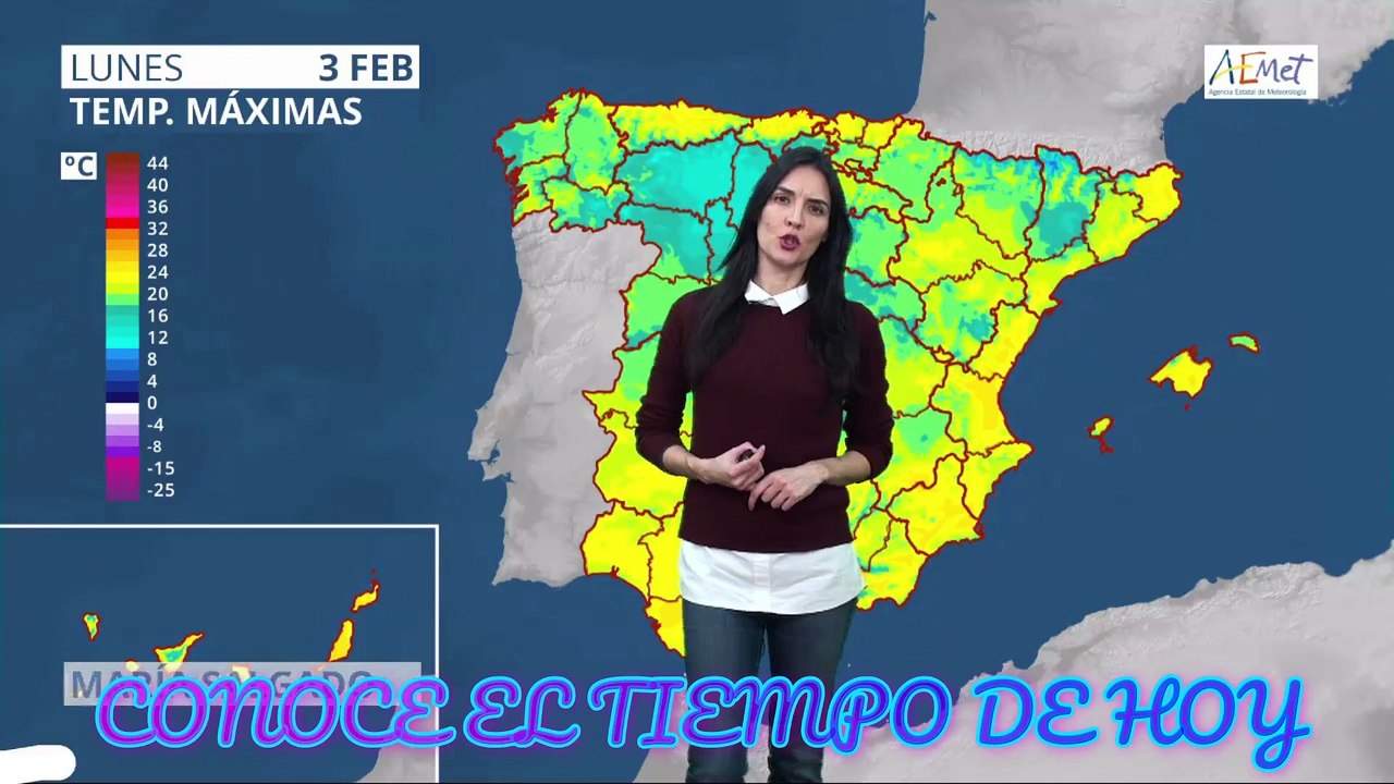 Conoce El Tiempo de Hoy Lunes 3 de Febrero de 2020