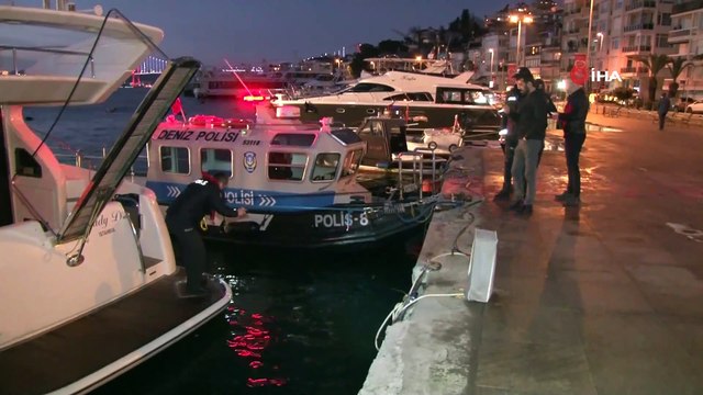 Beşiktaş'ta denizde ceset ihbarı polisi harekete geçirdi