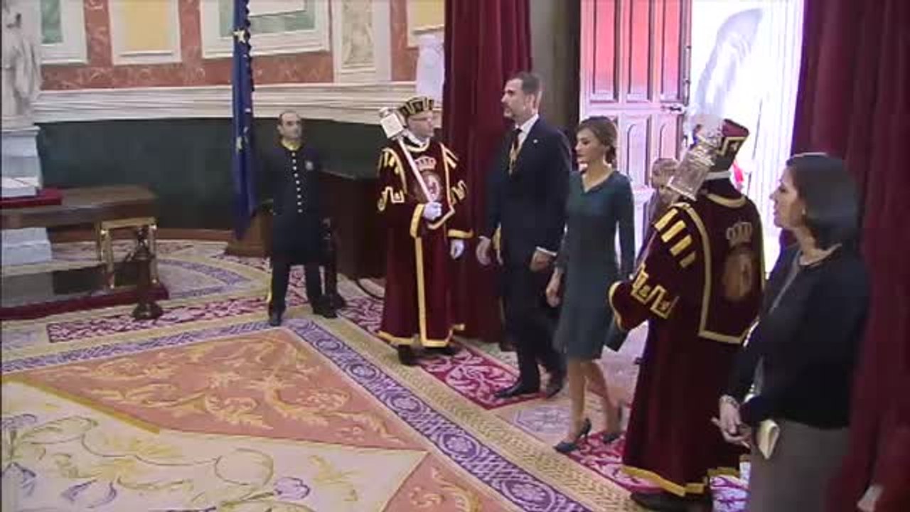 Felipe VI preside en el Congreso la Apertura de la Legislatura