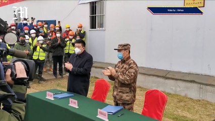 Huoshenshan Hospital ready to join in battle against coronavirus