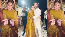 Karishma Kapoor enjoys cousin Armaan Jain's Mehndi Ceremony; Check Out |FilmiBeat