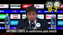UDINESE-INTER 0-2- ANTONIO CONTE in CONFERENZA STAMPA - INTEGRALE