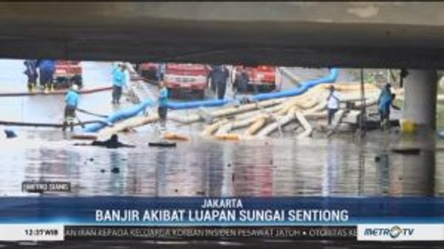 Drainase Kotor Jadi Alasan Underpass Kemayoran Terendam Banjir