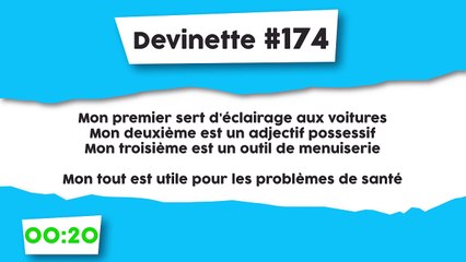 Devinette #174 : Charade
