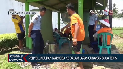 Modus Baru, Penyelundupan Narkoba ke Lapas Gunakan Bola Tenis