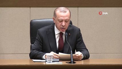 Cumhurbaşkanı Erdoğan: "46 Rejim Hedefi 122 Fırtına Obüsü, 100 Havan Mühimmatı İle Vuruldu"