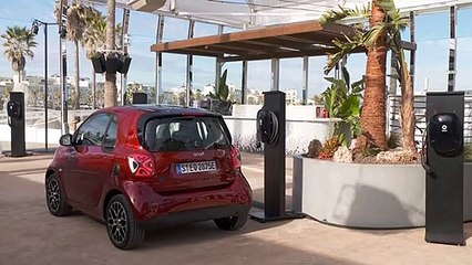 Recharge smart EQ fortwo électrique