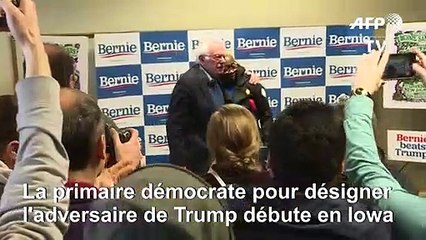 La primaire démocrate débute dans l'Iowa: Sanders enflamme ses électeurs