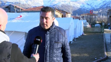 Deprem anını anlatan depremzedeler konteyner istedi