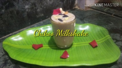 Chikoo Milkshake