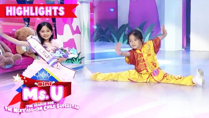 Athena Calica emerges as Mini Miss U of the Day | It's Showtime Mini Miss U