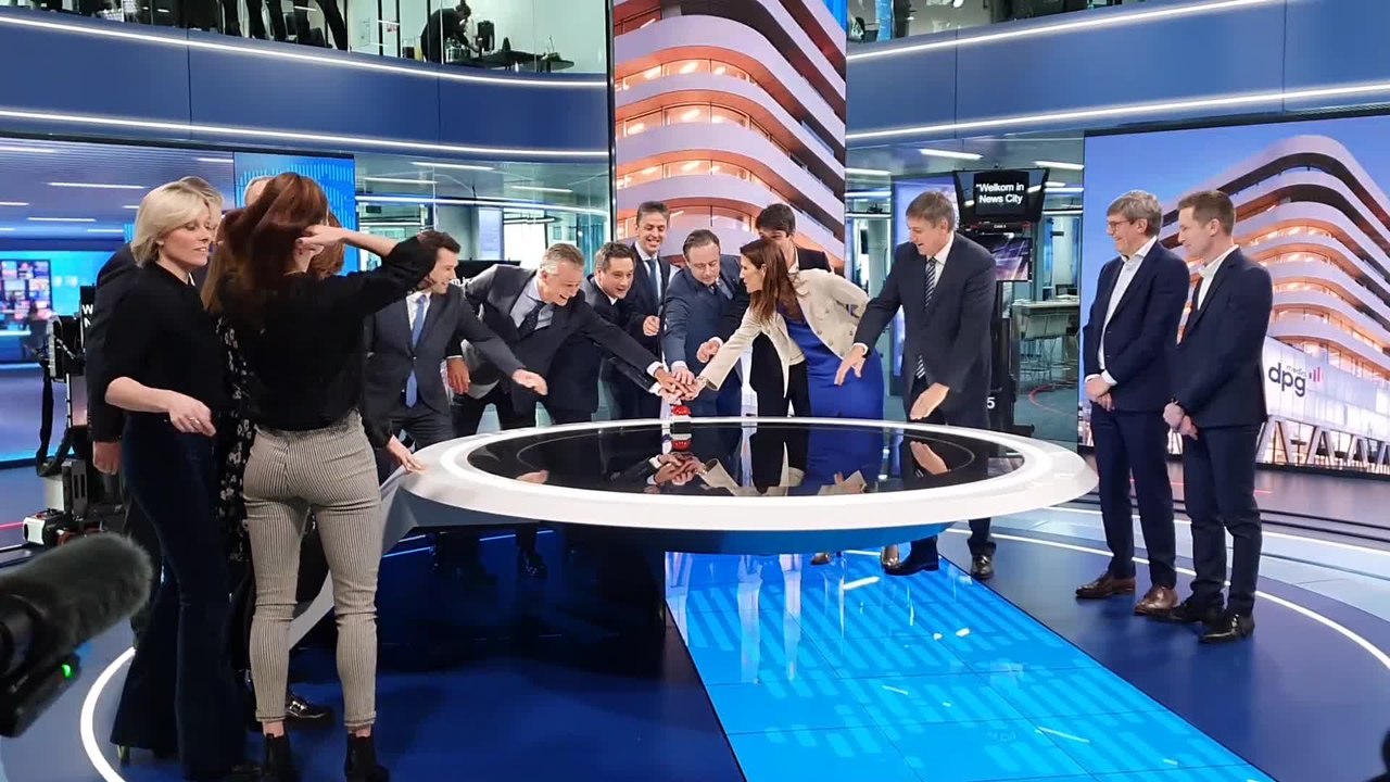 VTM Nieuws s’installe dans ses nouveaux studios à Anvers (vidéo)