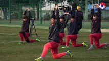 HLV Mai Đức Chung giải toả áp lực cho toàn đội trước trận đấu gặp Myanmar ở VL Olympic 2020