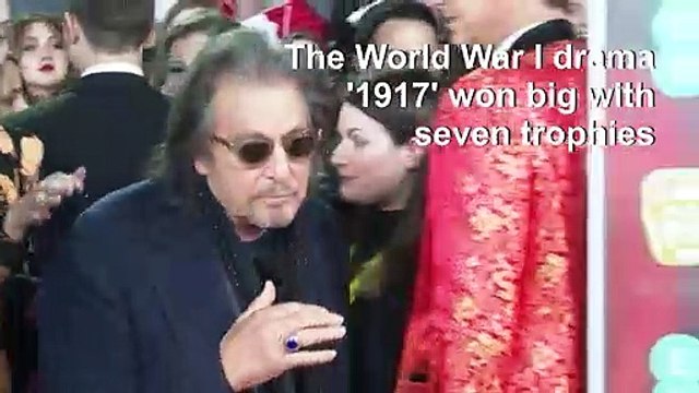 Stars walk the red carpet at the BAFTAs