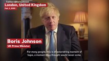 Brexit Day: Boris Johnson Hails 'Astonishing Moment Of Hope' As U.K. Leaves European Union