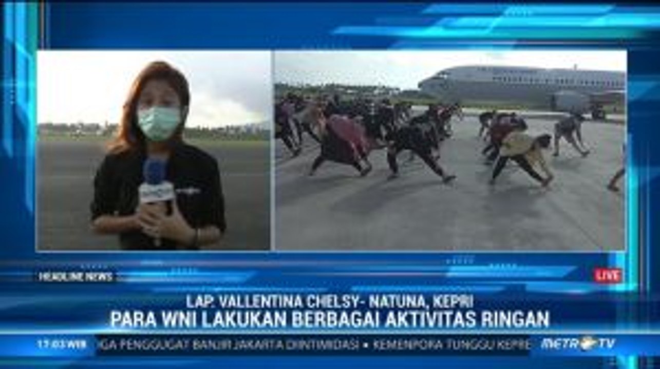Hari Kedua Observasi, WNI dari Wuhan Lakukan Berbagai Aktivitas Ringan