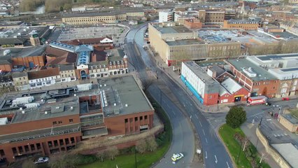 Burst water main causes city chaos