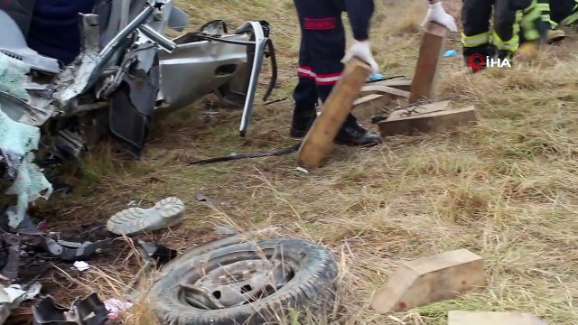 Tekirdağ Ergene'de Trafik Kazası; 1 Ölü 4 Yaralı
