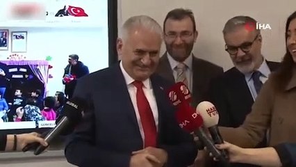 Duygu dolu anlar! Binali Yıldırım gözyaşlarına hakim olamadı