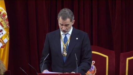 Felipe VI: "España no puede ser de unos contra otros"