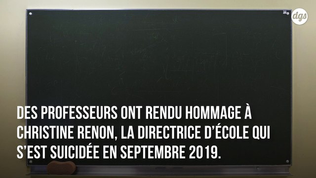 Suicide d’une directrice d’école : les profs pénalisés pour lui avoir rendu hommage