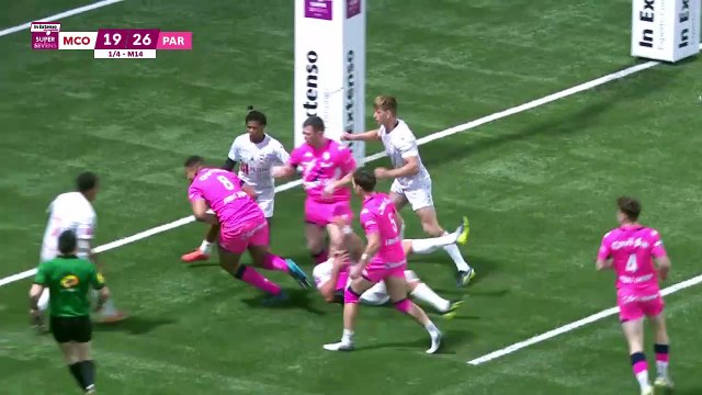 In Extenso Supersevens - Résumé Monaco-Paris- 19-26 - 1/4 de finale - Saison 2019-2020