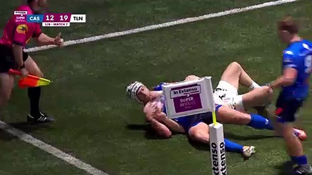 In Extenso Supersevens - Résumé Castres-Toulon- 12-19 - 1/8e de finale - Saison 2019-2020